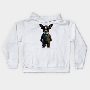 Chihuahua gentleman Kids Hoodie